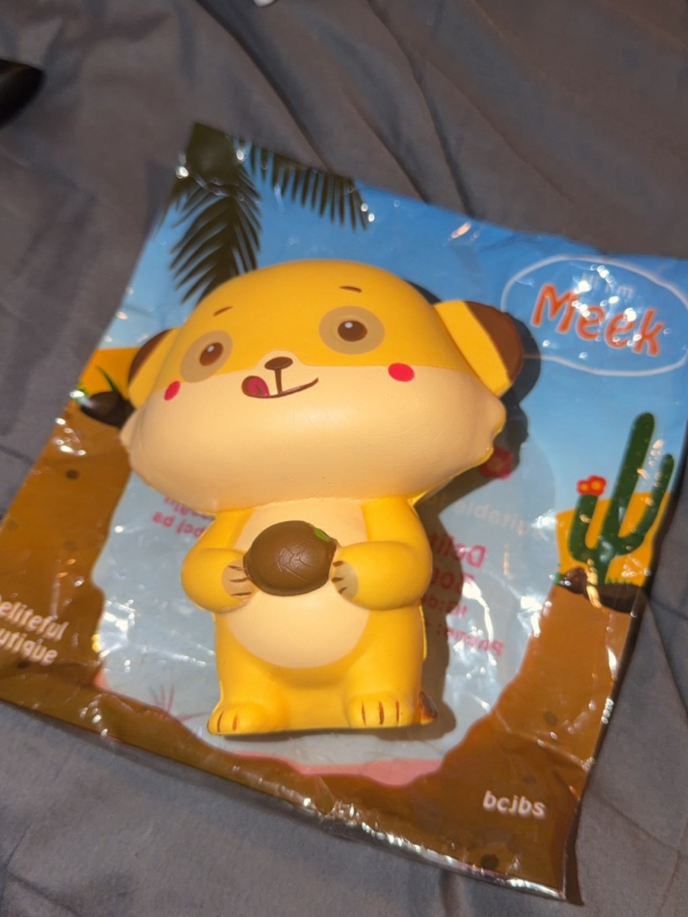 Authentic Delightful Boutique Meek the Meerkat Squishy Licensed Slow Rising!